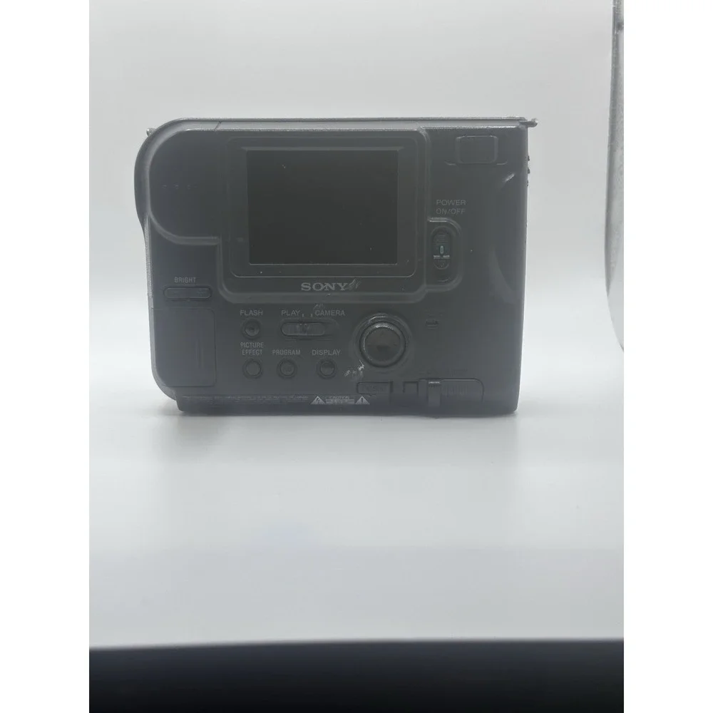 Sony Mavica MVC-FD75 Digital Camera 10x Zoom Floppy Disk Untested For Parts